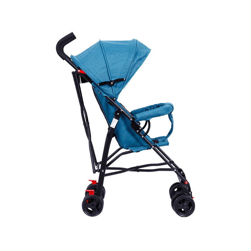 T100 легко складывающаяся детская коляска с зонтиком/ увеличенным тентом, нагрузка 15 кг