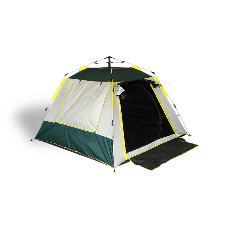 Двухдверная Купольная Палатка Для Путешествий На Открытом Воздухе, Открывается Автоматически
